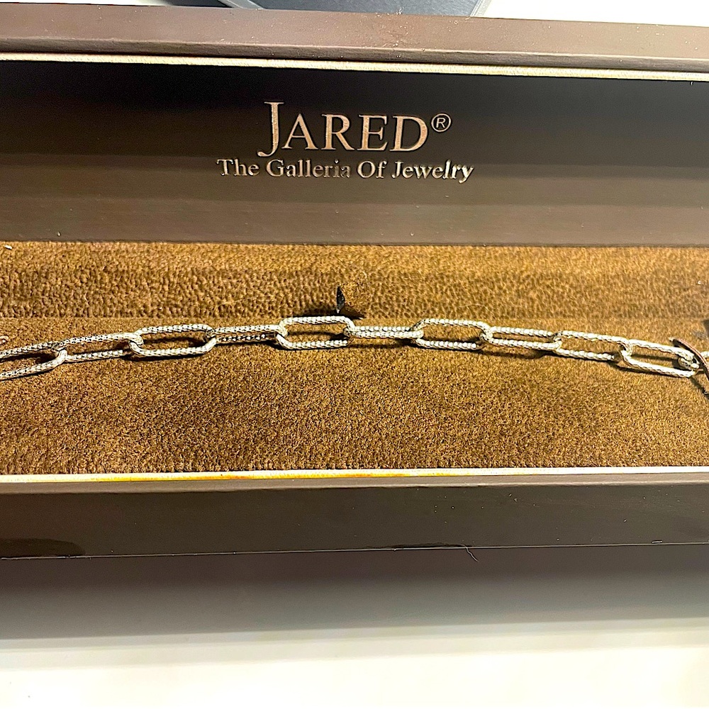 Bracelet by Jared stylish sterling silver hammered